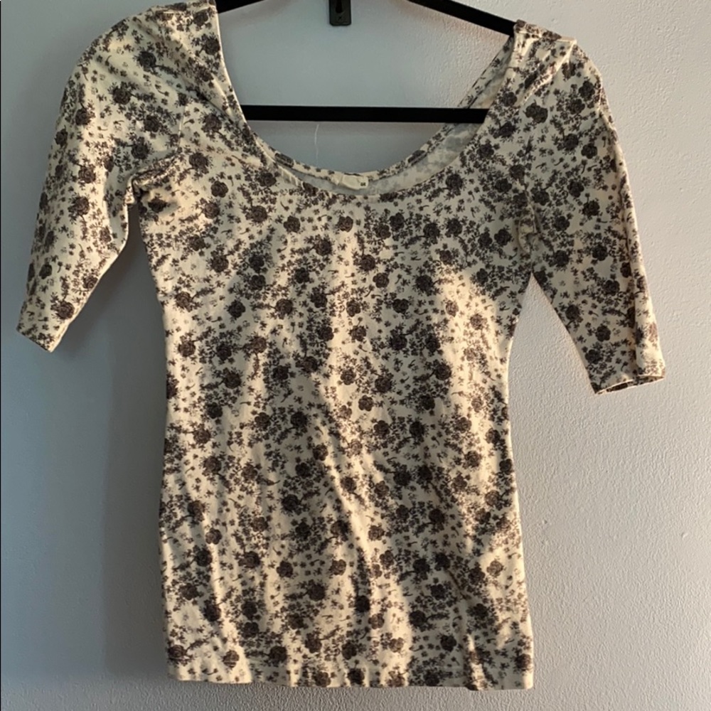 Garage quarter length long sleeve shirt